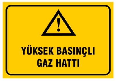 Yüksek Basınçlı Gaz Hattı
