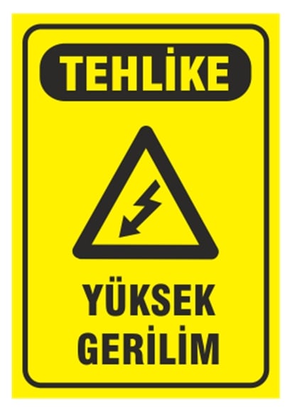 Tehlike Yüksek Gerilim