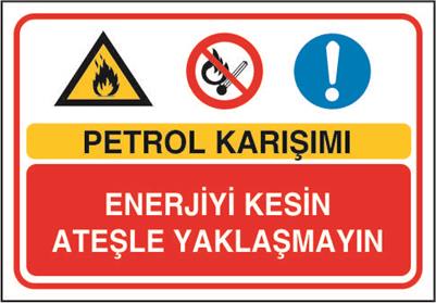 Petrol Karışımı Enerjiyi Kesin Ateşle Yaklaşmayın
