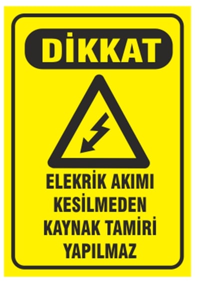 Elektrik Akımı Kesilmeden Kaynak Tamiri Yapılmaz