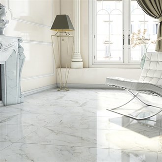 Yurtbay Seramik Anderson Beyaz 60x120 cm Sırlı Granit