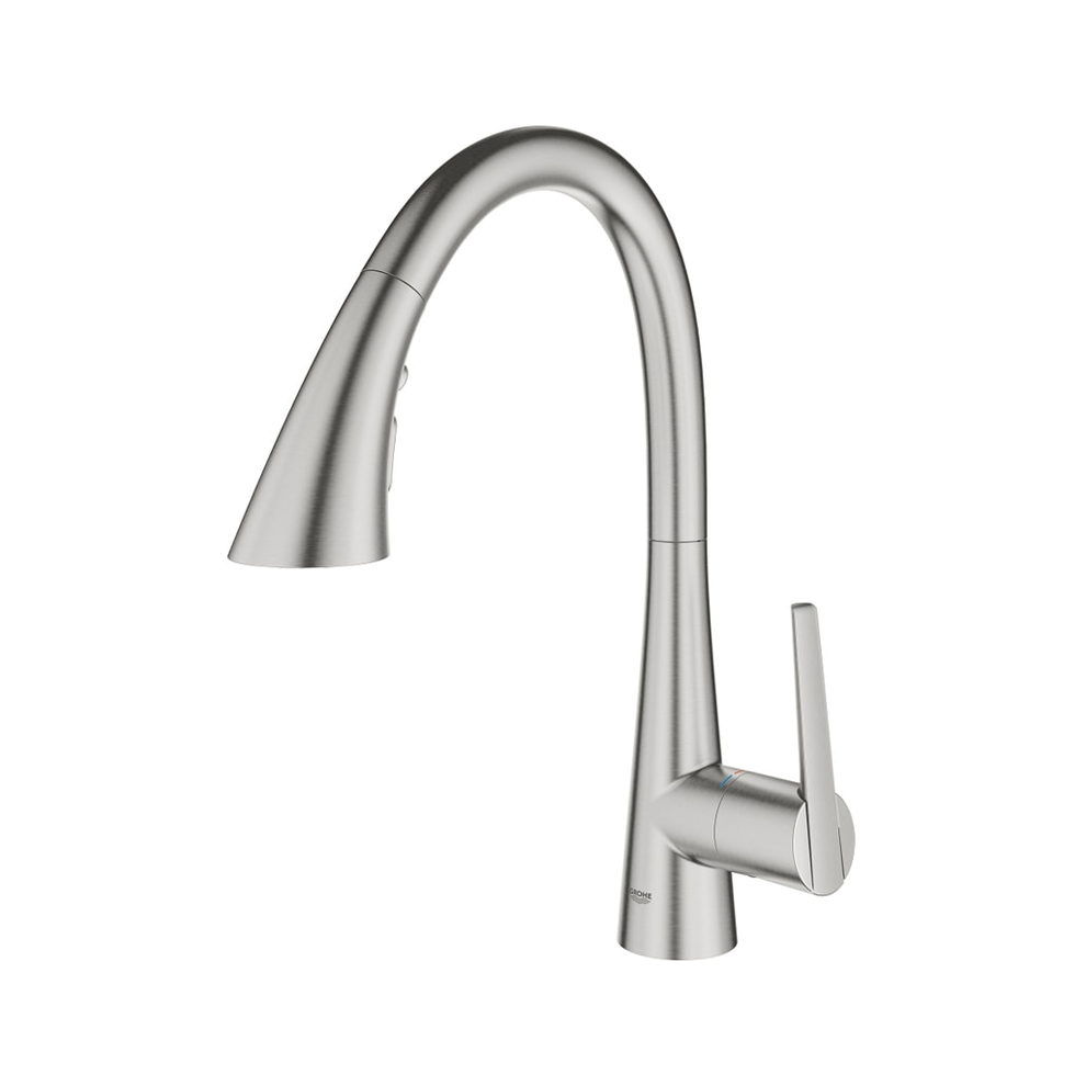 Grohe Zedra Paslanmaz Celik Eviye Bataryas Banyotrendy