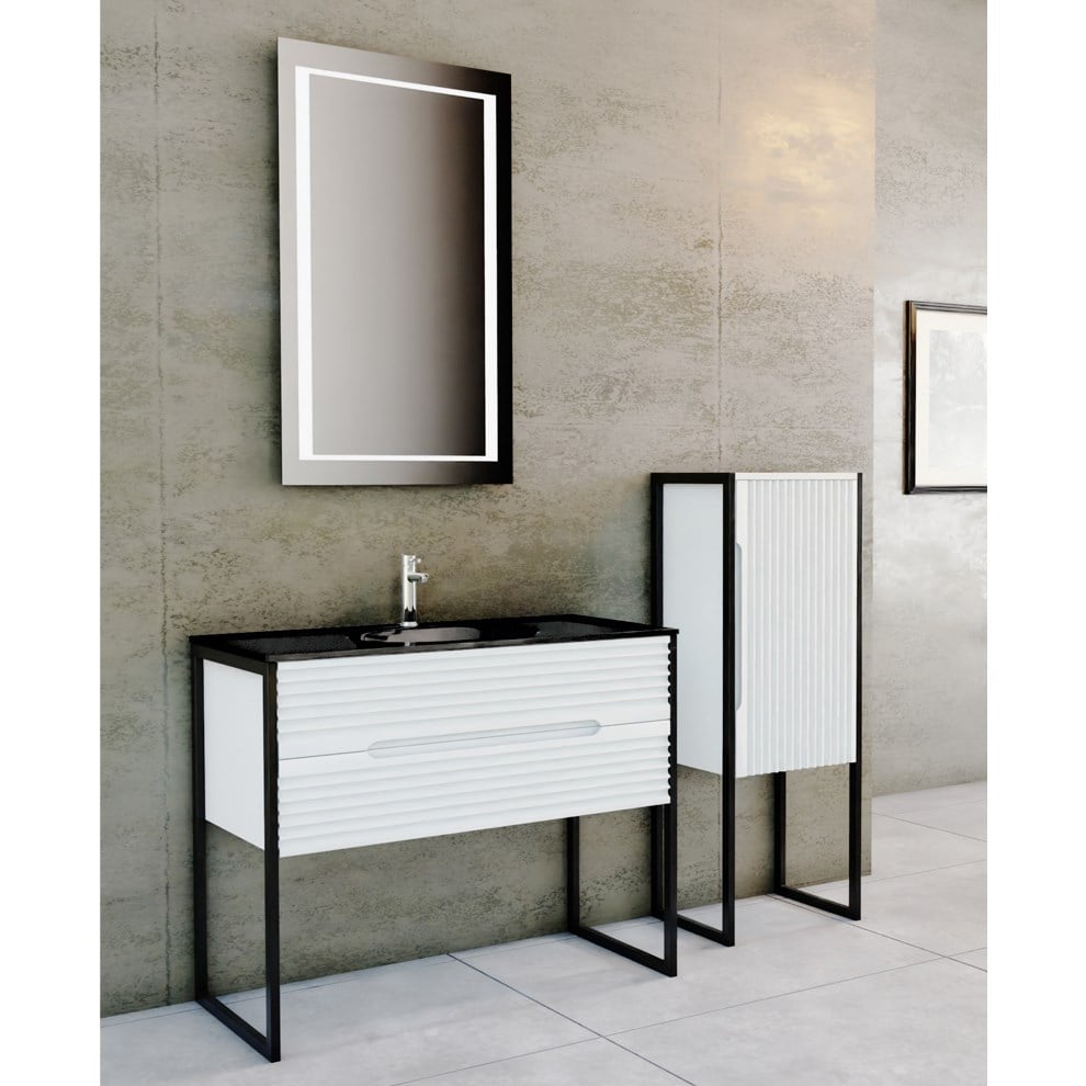 Emart Loft 100 Cm Banyo Dolabı - Banyotrendy