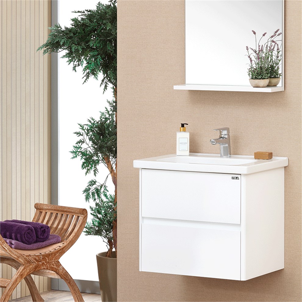 Orka Düden 60 cm Banyo Dolabı - Banyotrendy