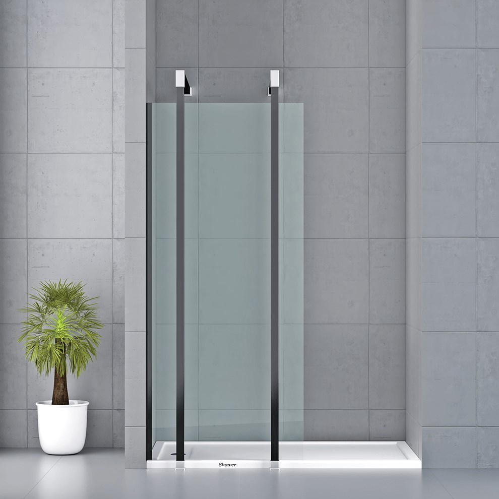 Shower Special 130 cm İki Duvar Arası Sabit Camlı Duşakabin - Banyotrendy