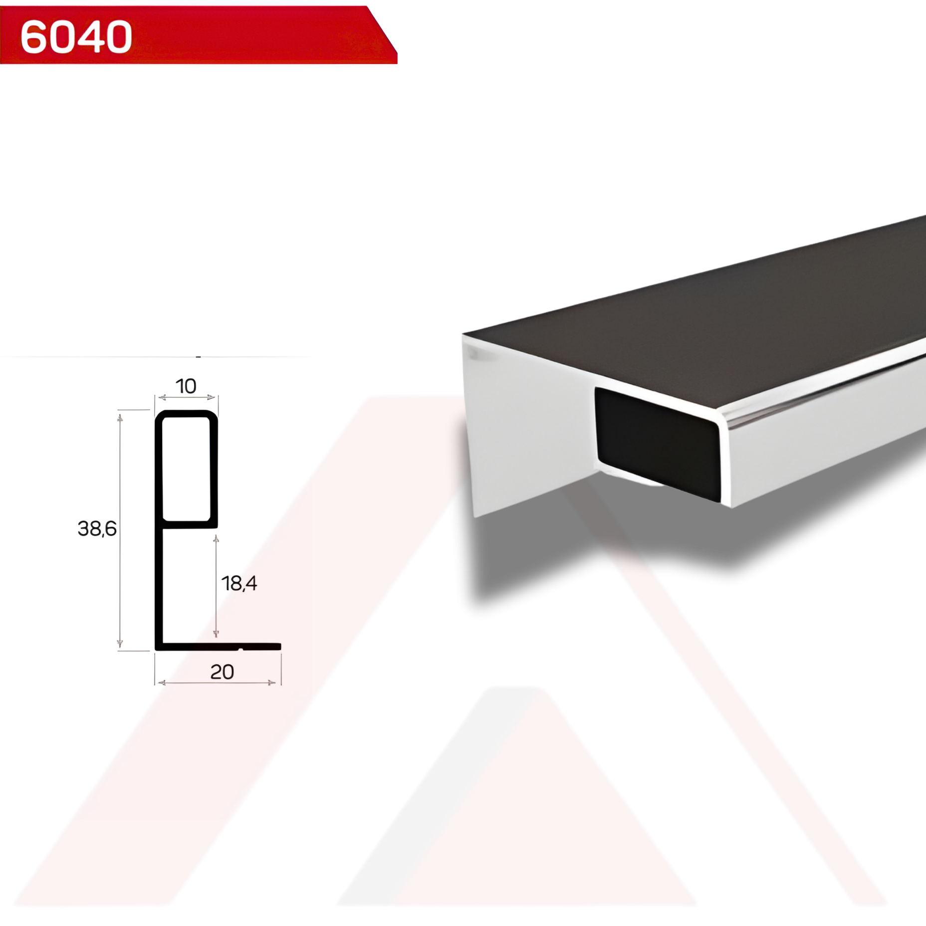 18 mm SUNTA KULP U PROFİLİ 