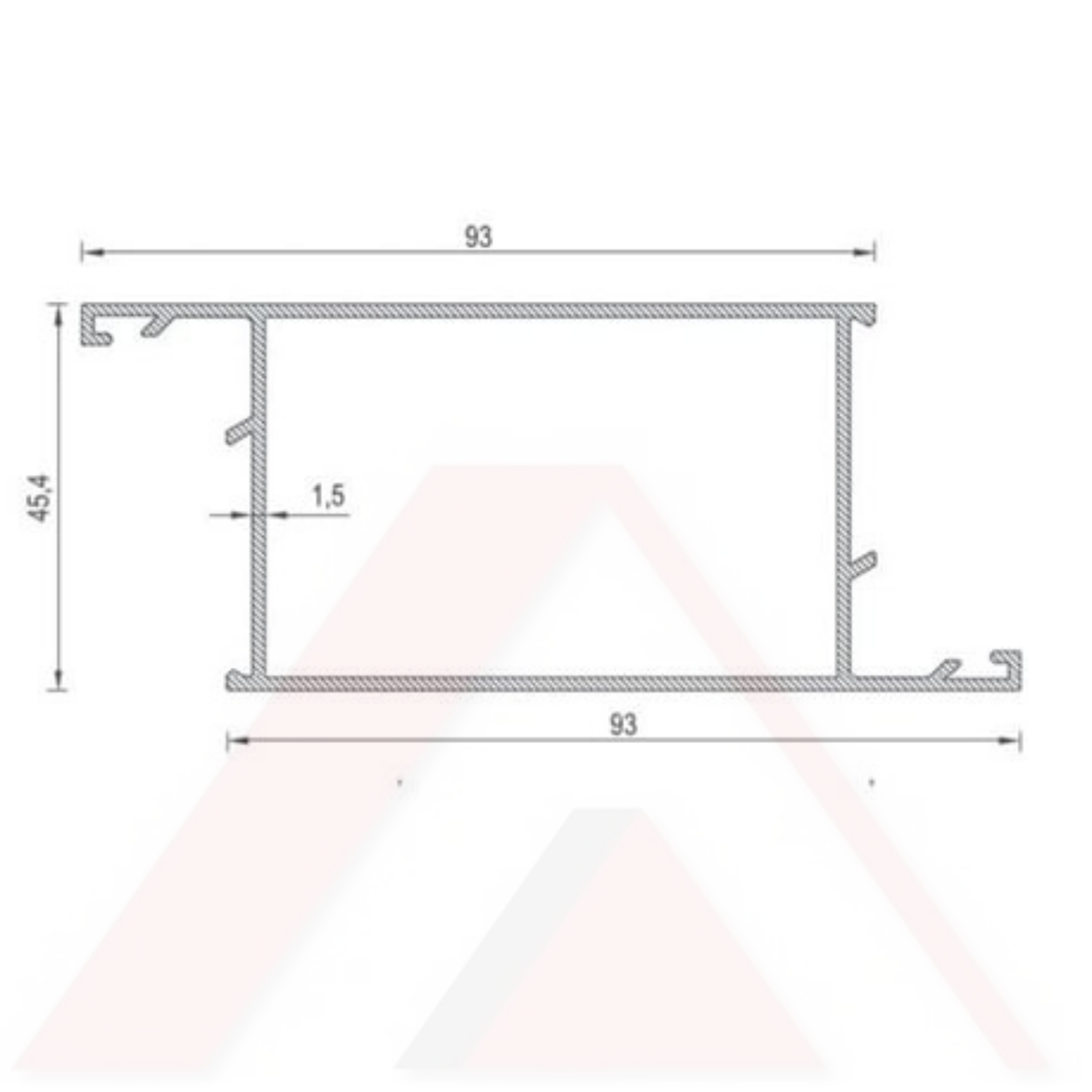 ALDOKS BAZA KANAT PROFİLİ