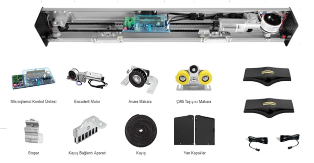 Fotosel Kapı CSD150  Çift Kanat (3500)