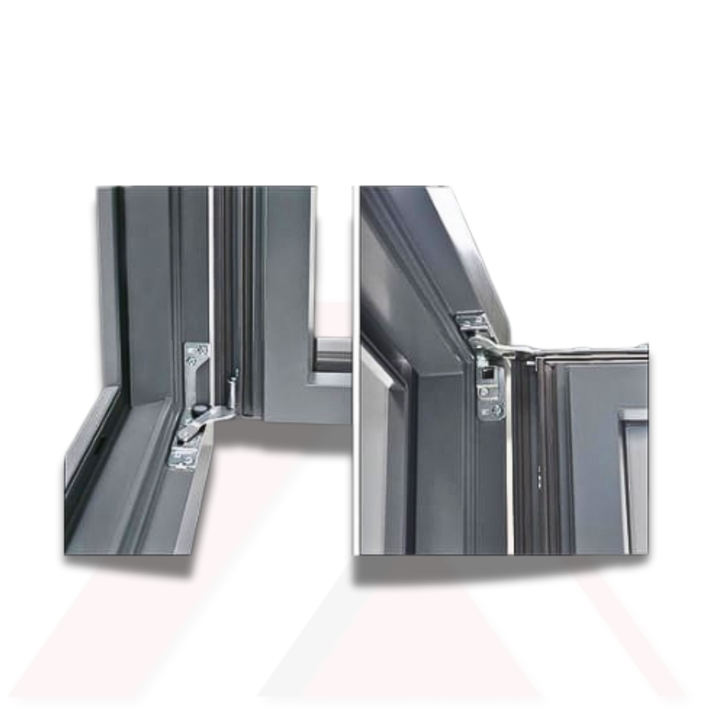 Gizli Çift Açılım Menteşe Seti (Alt Üst)