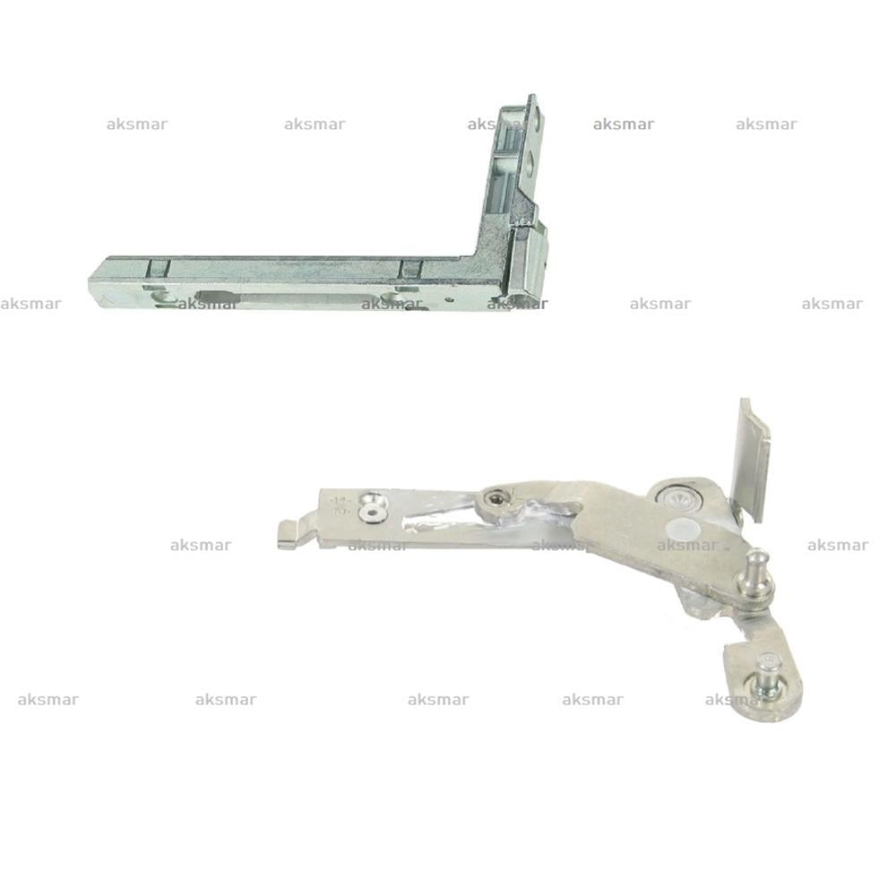 GİZLİ ÇİFT AÇILIM UNI-JET CC KASA-KANAT ALT MENTEŞE SETİ