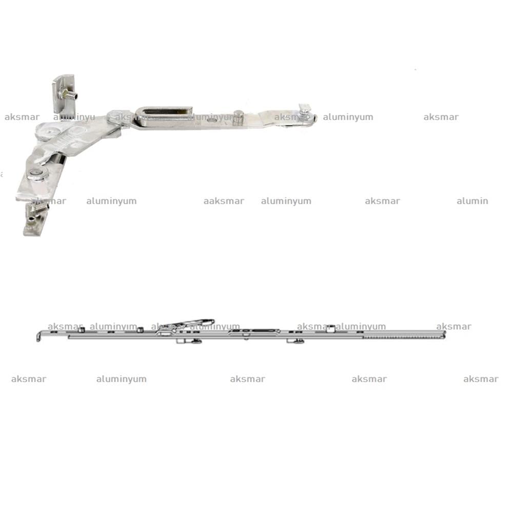 GİZLİ ÇİFT AÇILIM UNI-JET CC KASA-KANAT MAKAS 9 MM 390-750