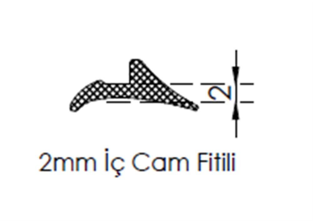 İç Cam Fitili 2 mm