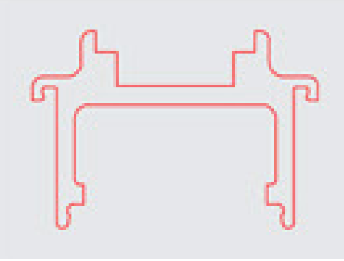 İSPANYOLET ALT BESLEME PLASTİĞİ