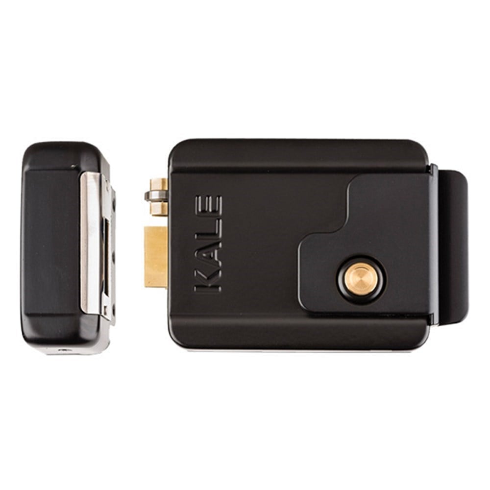 KALE 357M ELEKTRİKLİ TRAJLI OTOMAT KİLİDİ 70 MM SİYAH