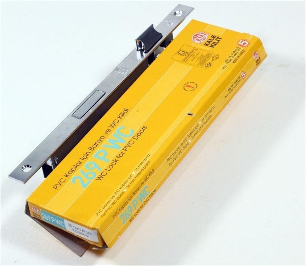 KALE WC KAPI KİLİDİ PVC İÇİN 269PVC