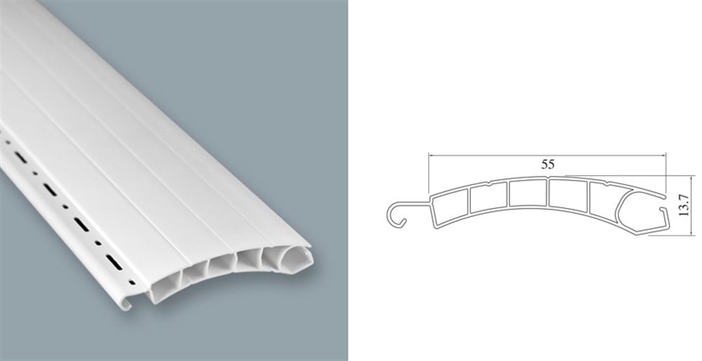 PANJUR PLASTİĞİ LAMEL 55 mm 