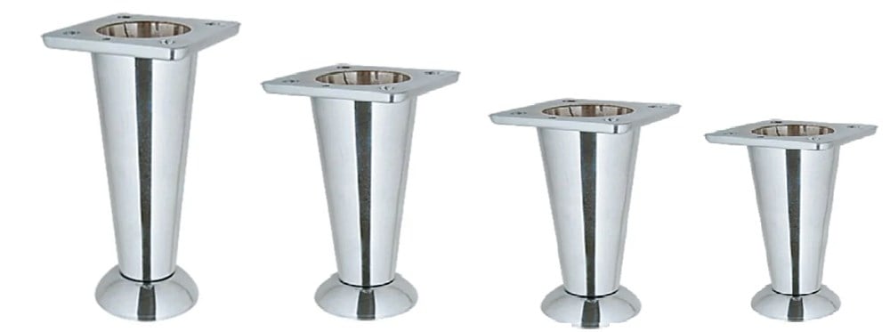 AYARLI PLASTİK KONİK DOLAP AYAĞI 