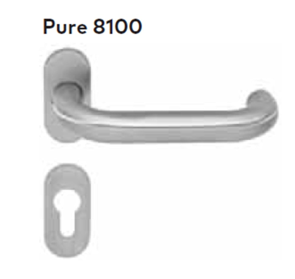 DORMA PURE 8100 OVAL ROZETLİ KAPI KOLU
