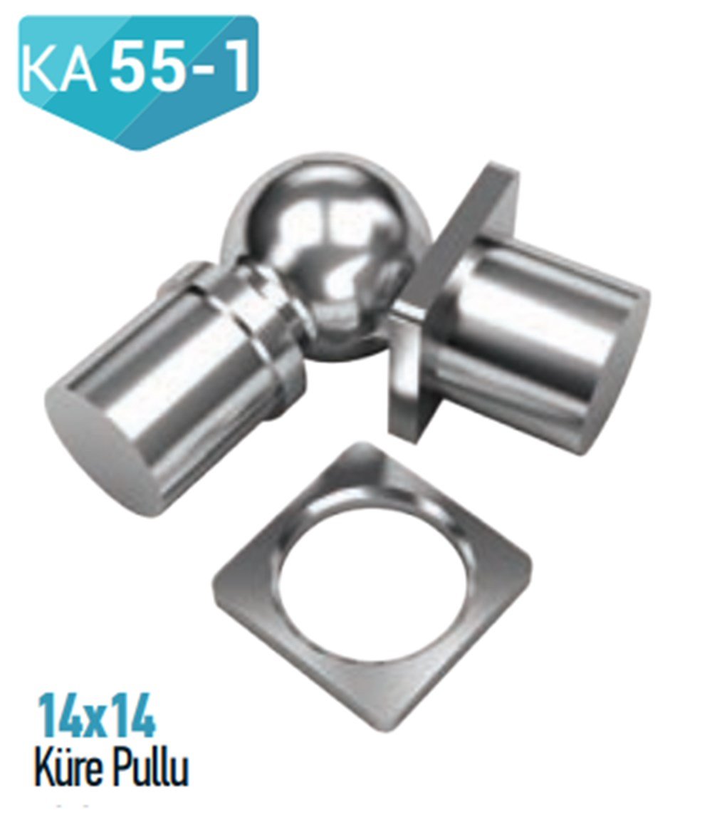 14X14 KÜRE PULU KARE KÜPEŞTE İÇİN