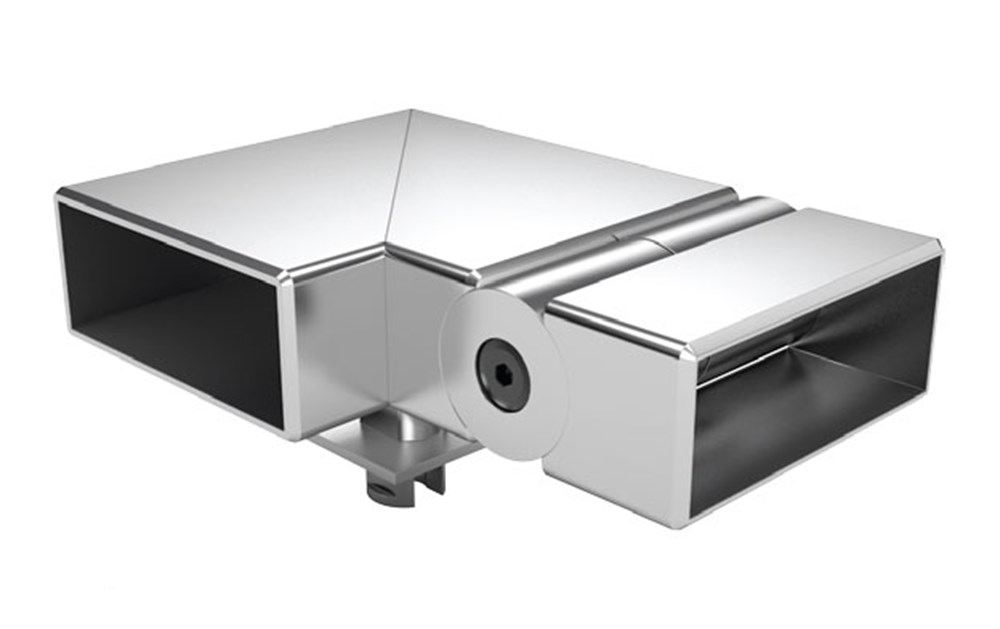 KARE KÜPEŞTE 80X30 TEK HAREKETLİ MAFSALLI DİRSEK SAĞ