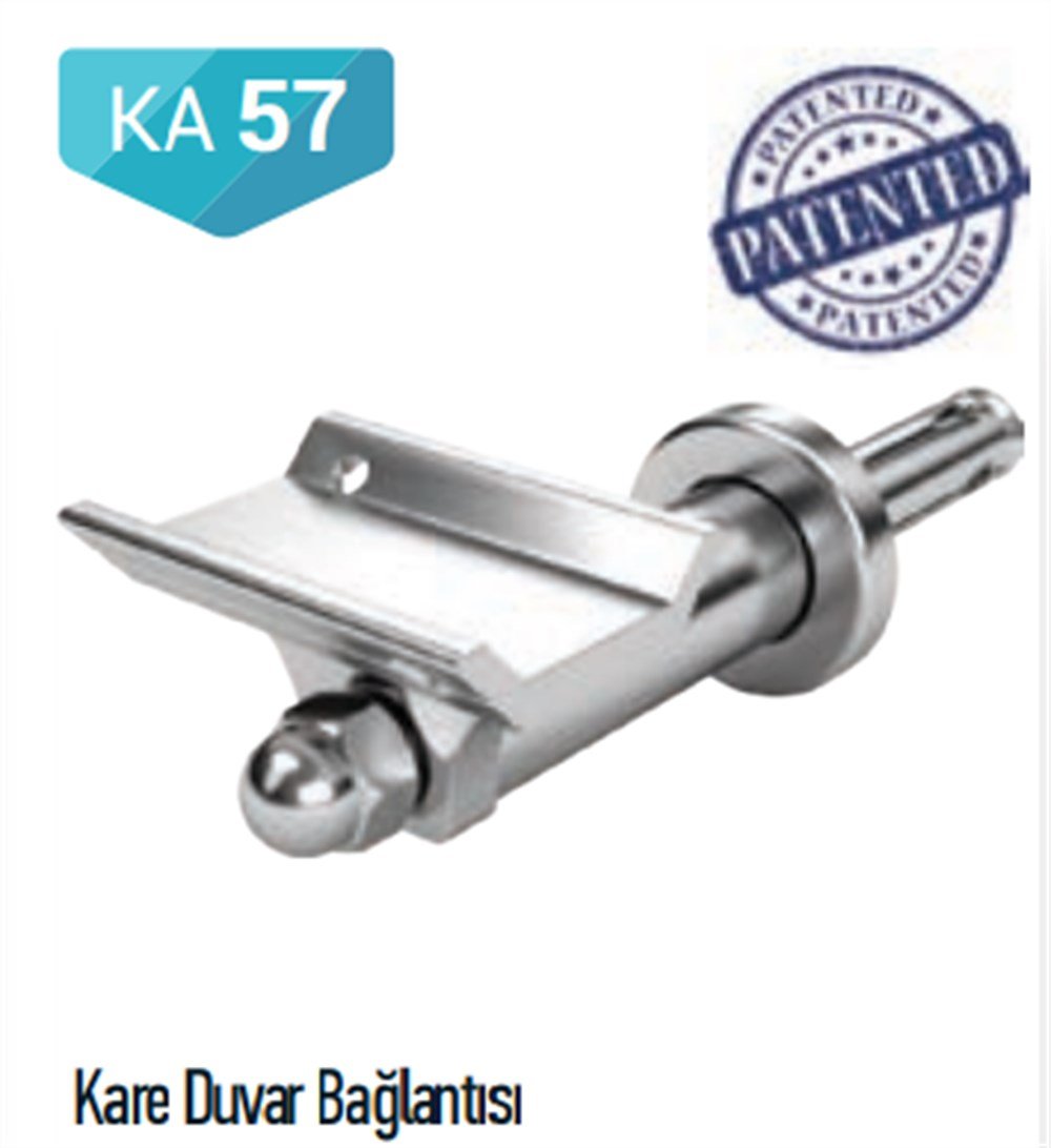 65X27 KARE DUVAR BAĞLANTISI 