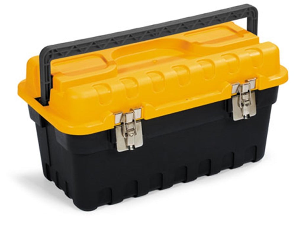 PLASTİK TAKIM ÇANTASI 18 CM METAL KİLİTLİ