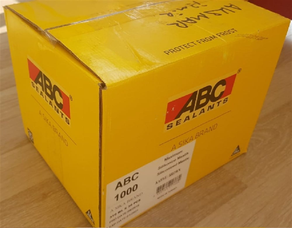 ABC MAX 1000 SİLİKONİZE MASTİK (30 LU KOLİDE)