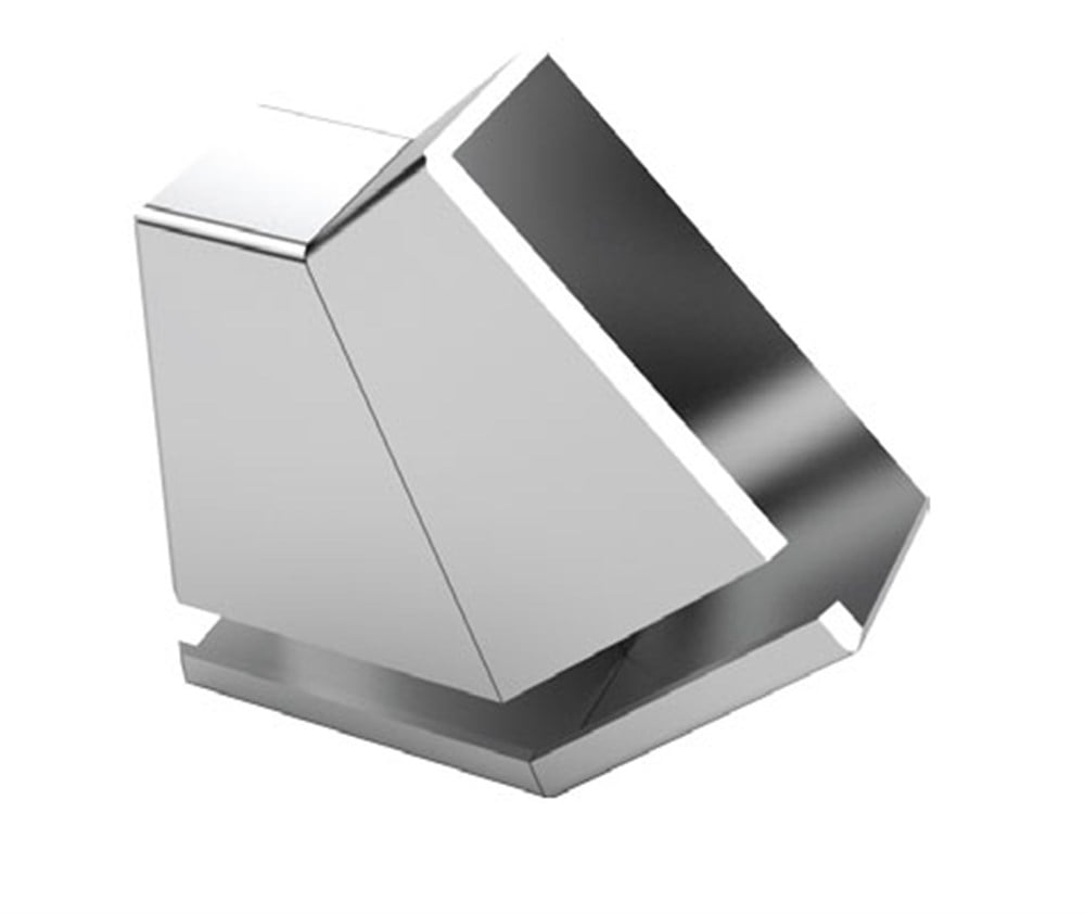 KARE KÜPEŞTE 80X30 DİSEK 45 DERECE ÖNDEN KANALLI