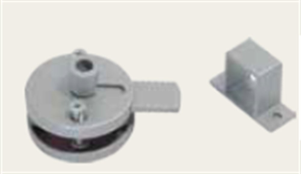 Kabin Kapı Sürgü Kilidi (Aluminyum ve Plastik)