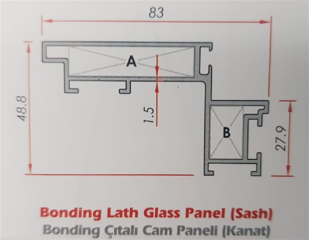 PARALEL AÇILIM CEPHE KANAT PROFİLİ