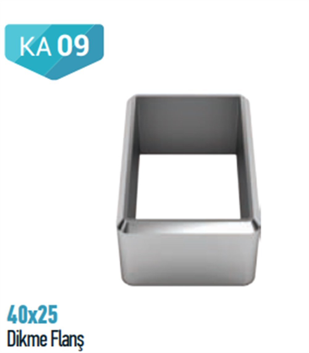 60X25 DİKME FLANŞI DÜZ 