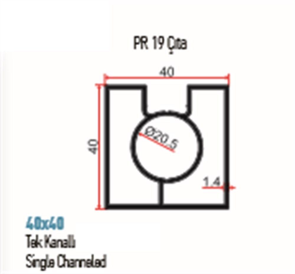 KARE TEK KANALLI DİKME