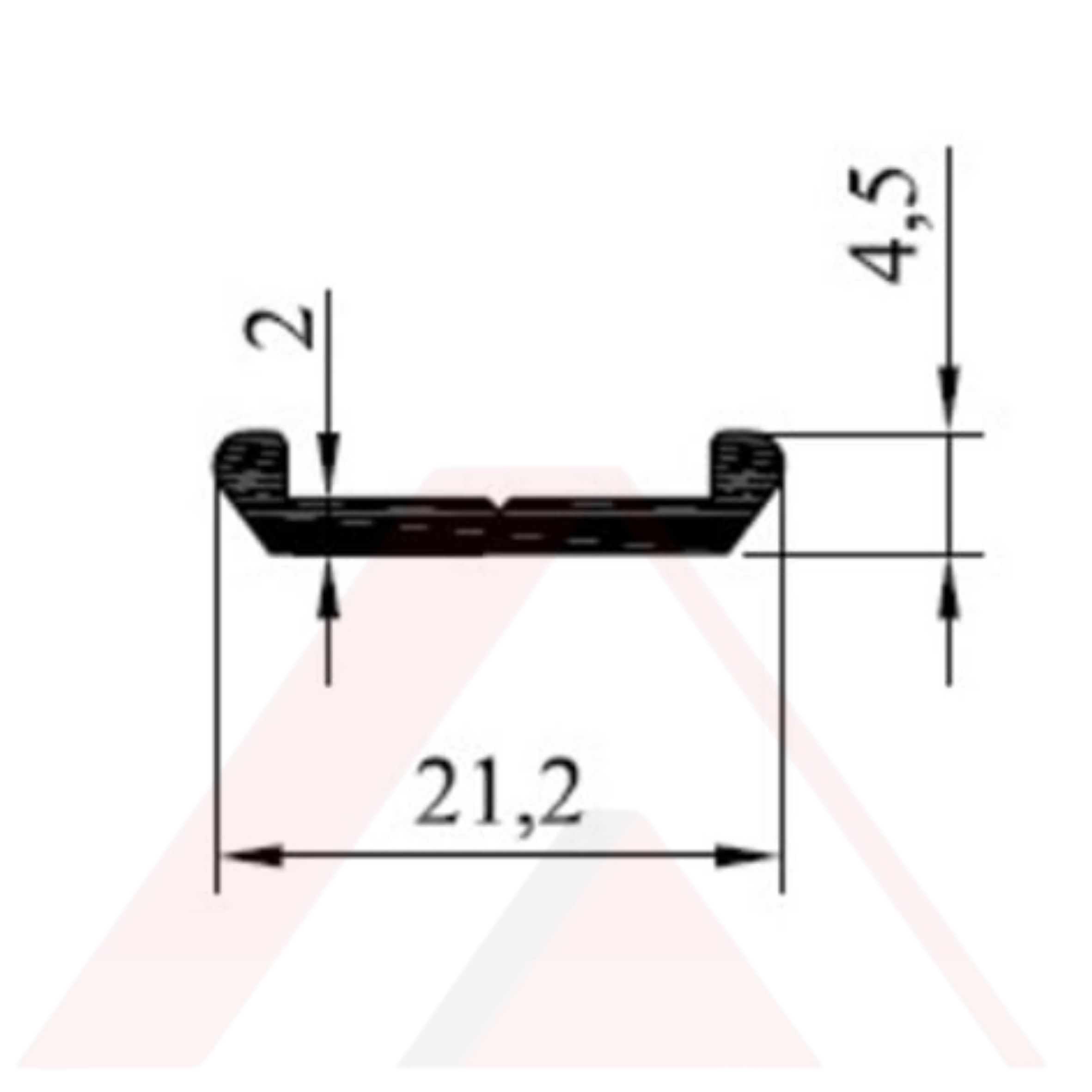 KAROSER TAVAN - TENTE KAPAMA ALUMİNYUM PROFİLİ - PLASTİK KAPAMA PLASTİĞİ İLE BİRLİKTE