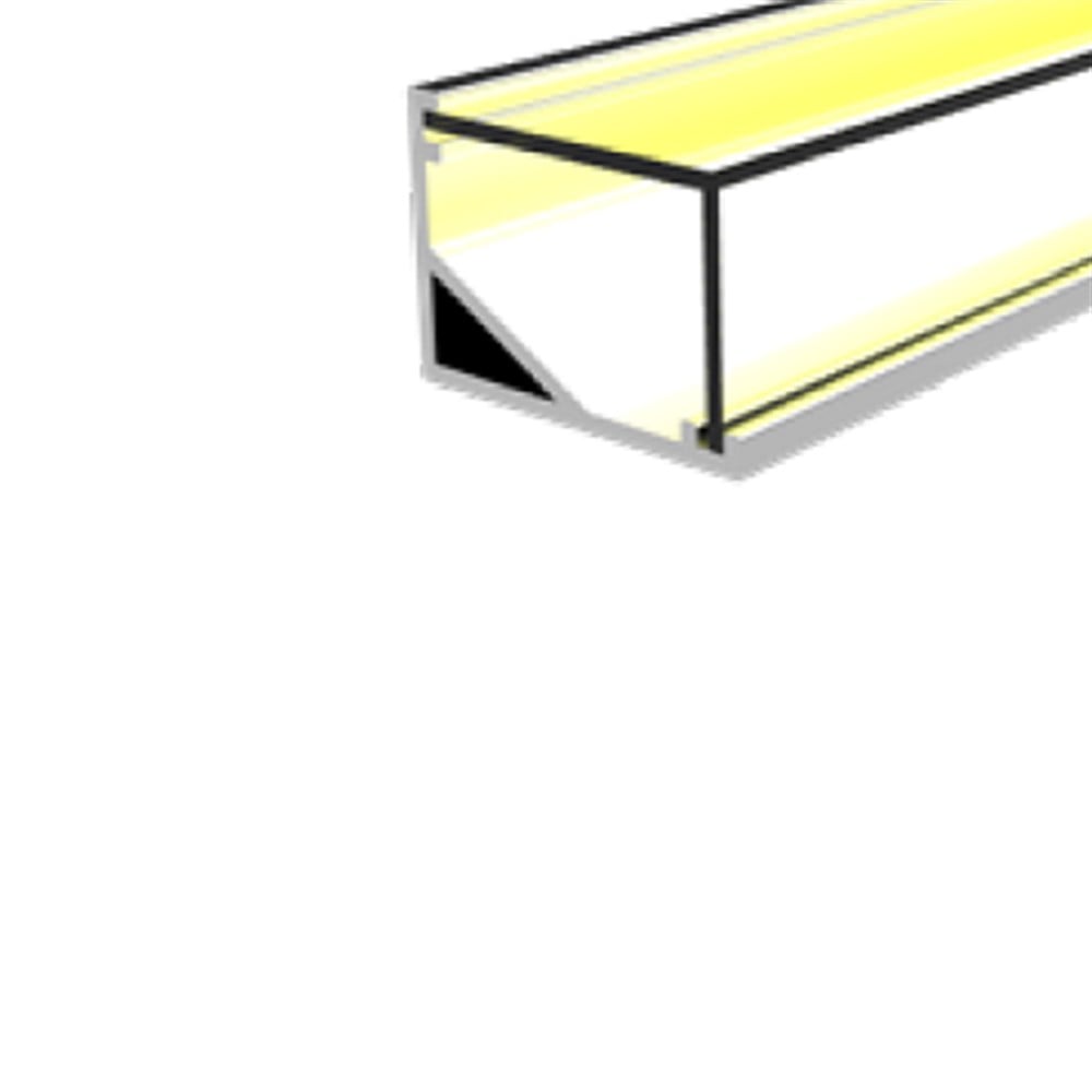 LED PROFİL KAPAĞI RAKI BEYAZI 7714 NOLU PROFİL İÇİN