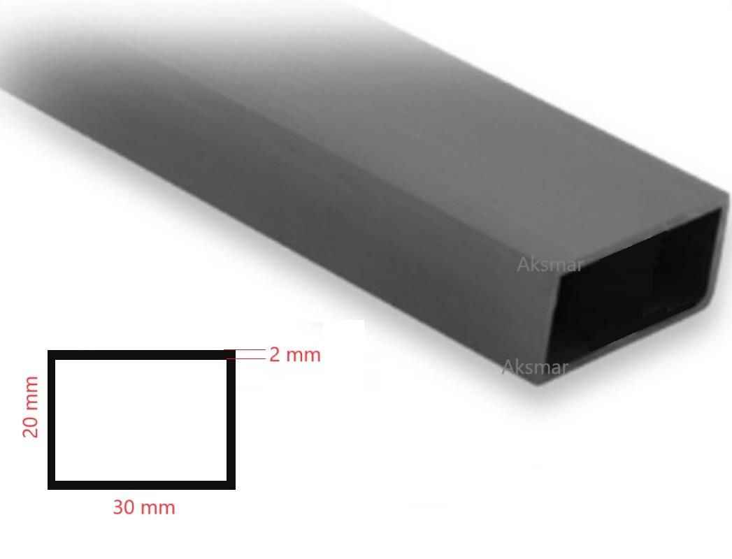 PLASTİK KUTU PROFİL 20X30X2 mm