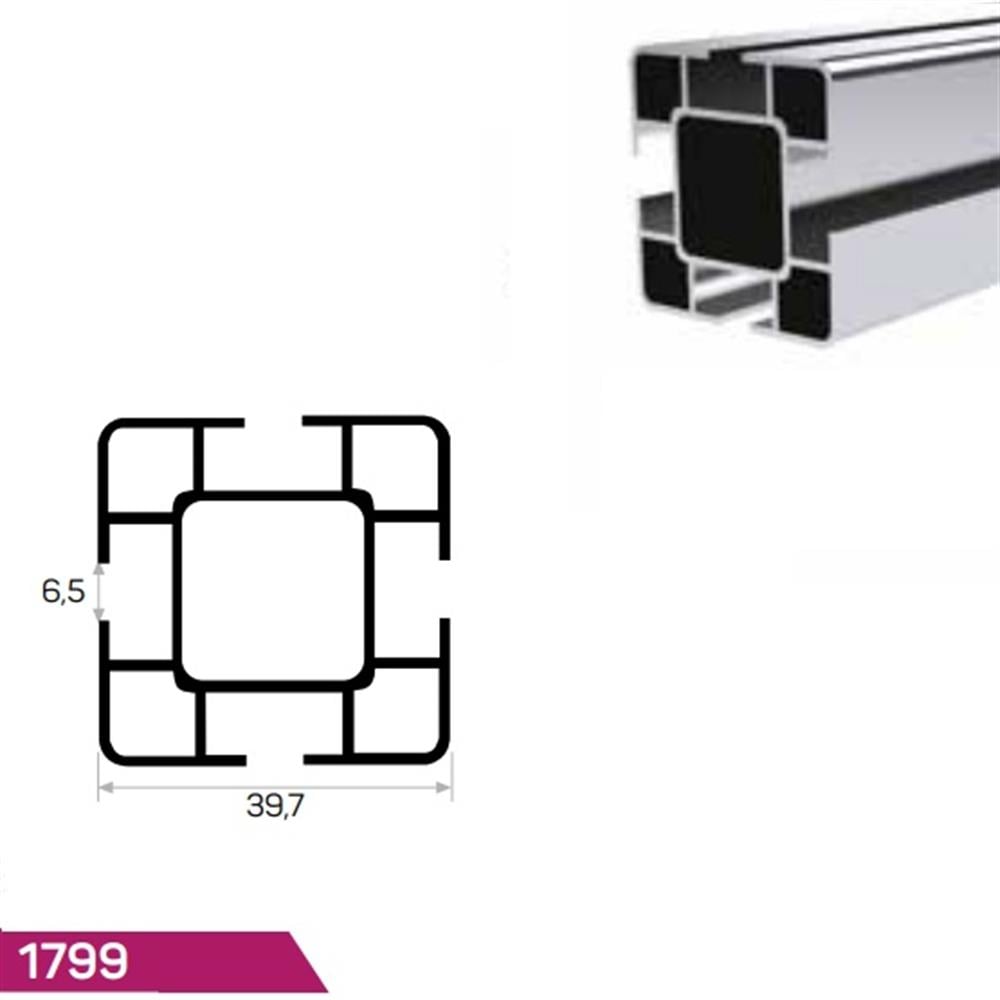 RAF PROFİLİ KANALLI DÜZ 1799
