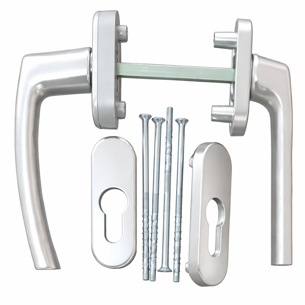 ROTOLİNE ROZETLİ İÇ NORMAL / DIŞ BASIK KAPI VE PENCERE KOLU