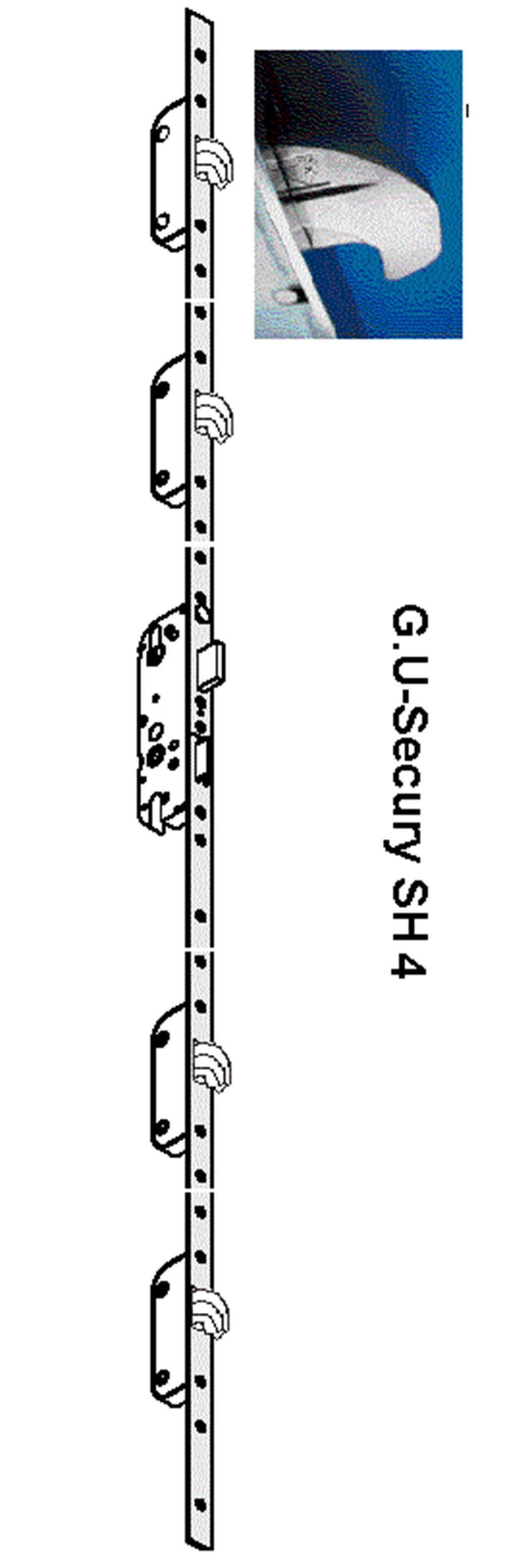 SEURY SH4 35/92 4 KANCALI KİLİTLİ KAPI 