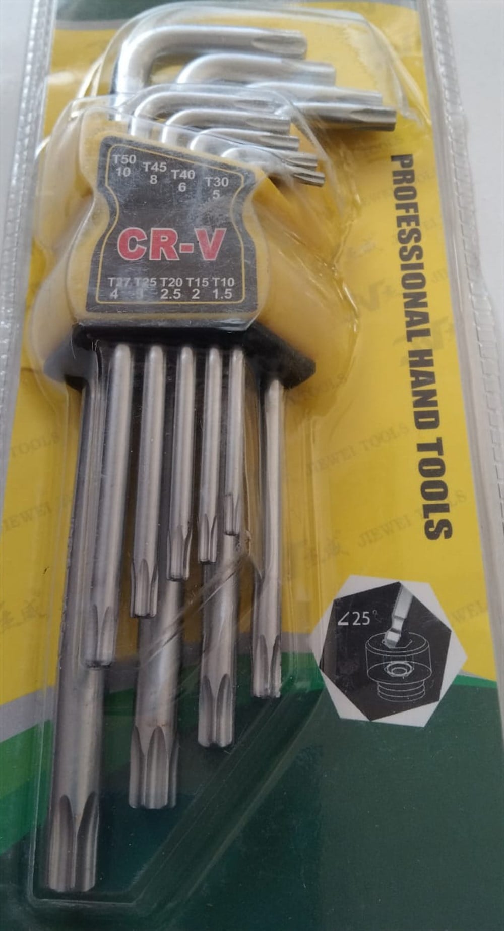 TORX ALLEN ANAHTAR TAKIMI 9 LU