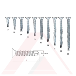4,2 YHB MATKAP UÇLU VİDA