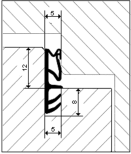 Kanat Bini Contası ACF5558 Kahve