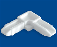 SİNEKLİK KÖEŞE TAKOZU 90 DERECE 10X20 LİK PROFİL İÇİN