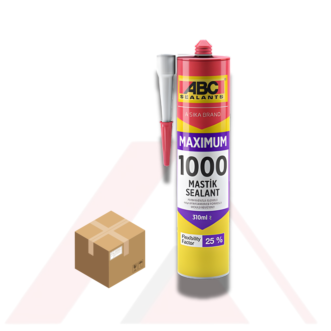 ABC EXTRA 300 SİLİKONİZE MASTİK (30 LU KOLİDE)