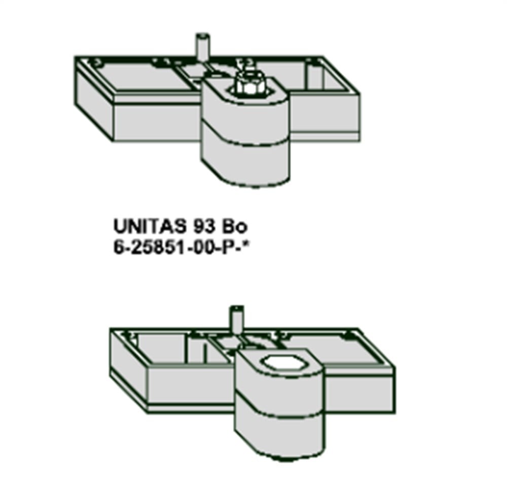 AHŞAP PİVOT MENTŞE TEMEL TAKIMI UNİTAS