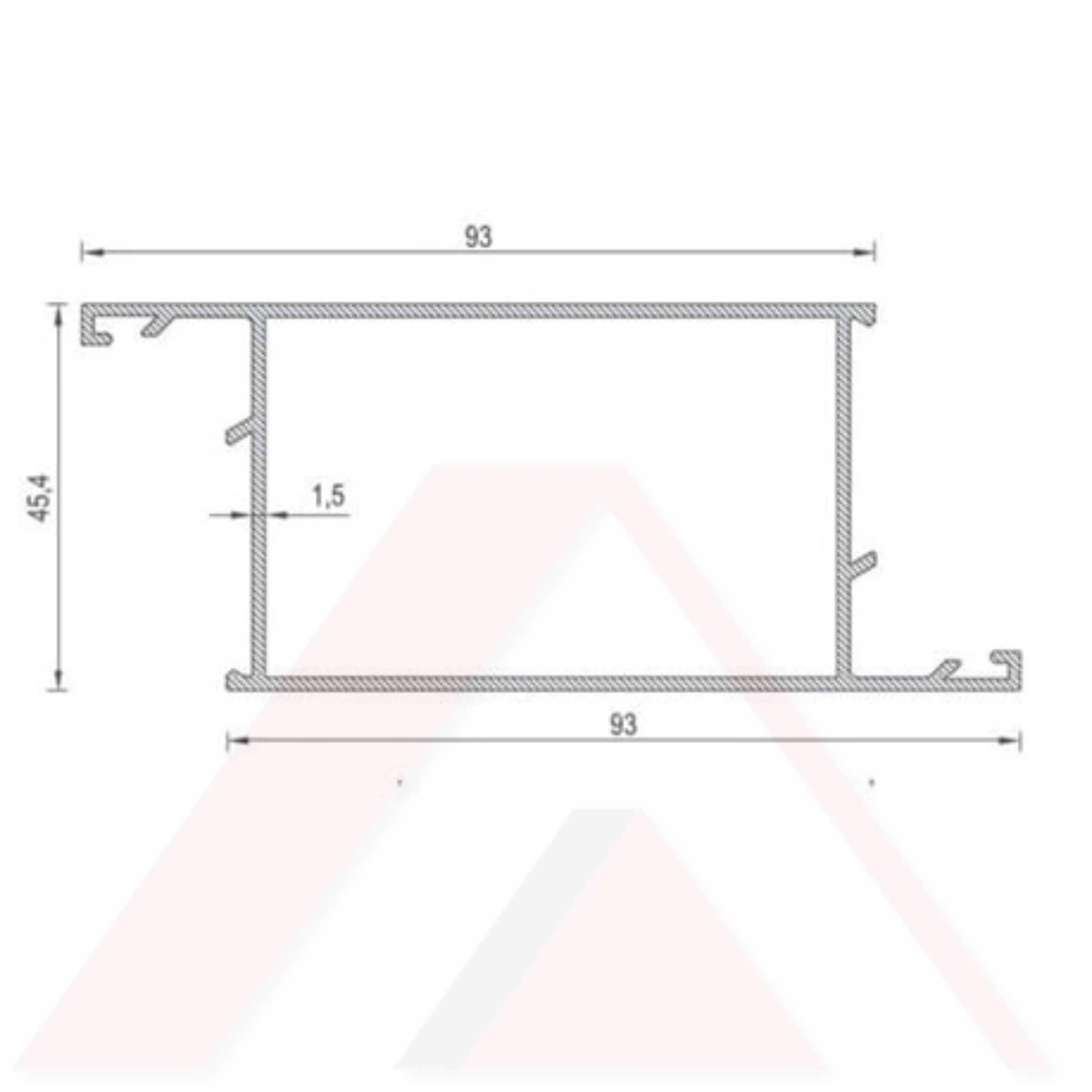 ALDOKS BAZA KANAT PROFİLİ