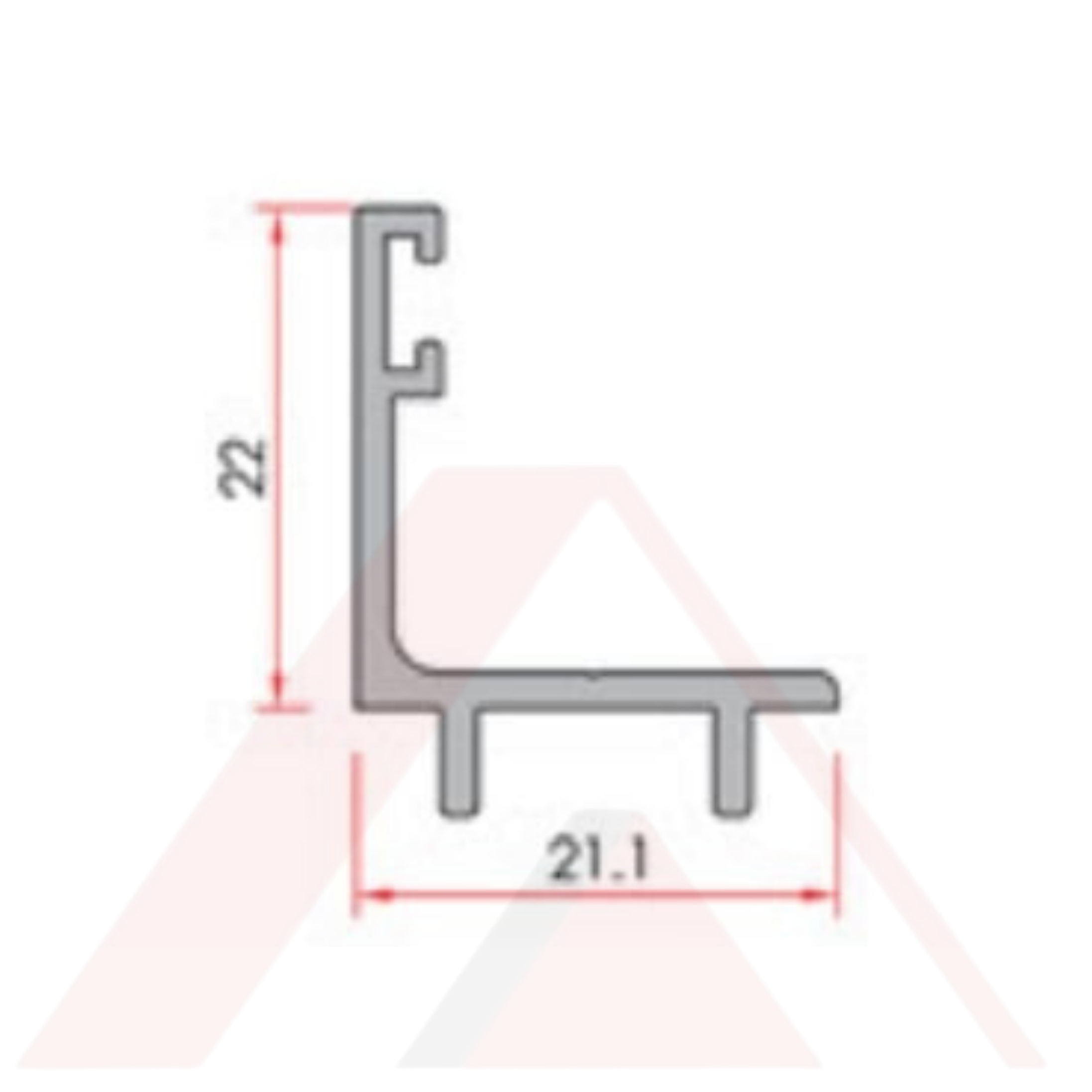 ALUMİNYUM PERVAZ TEK KULAK