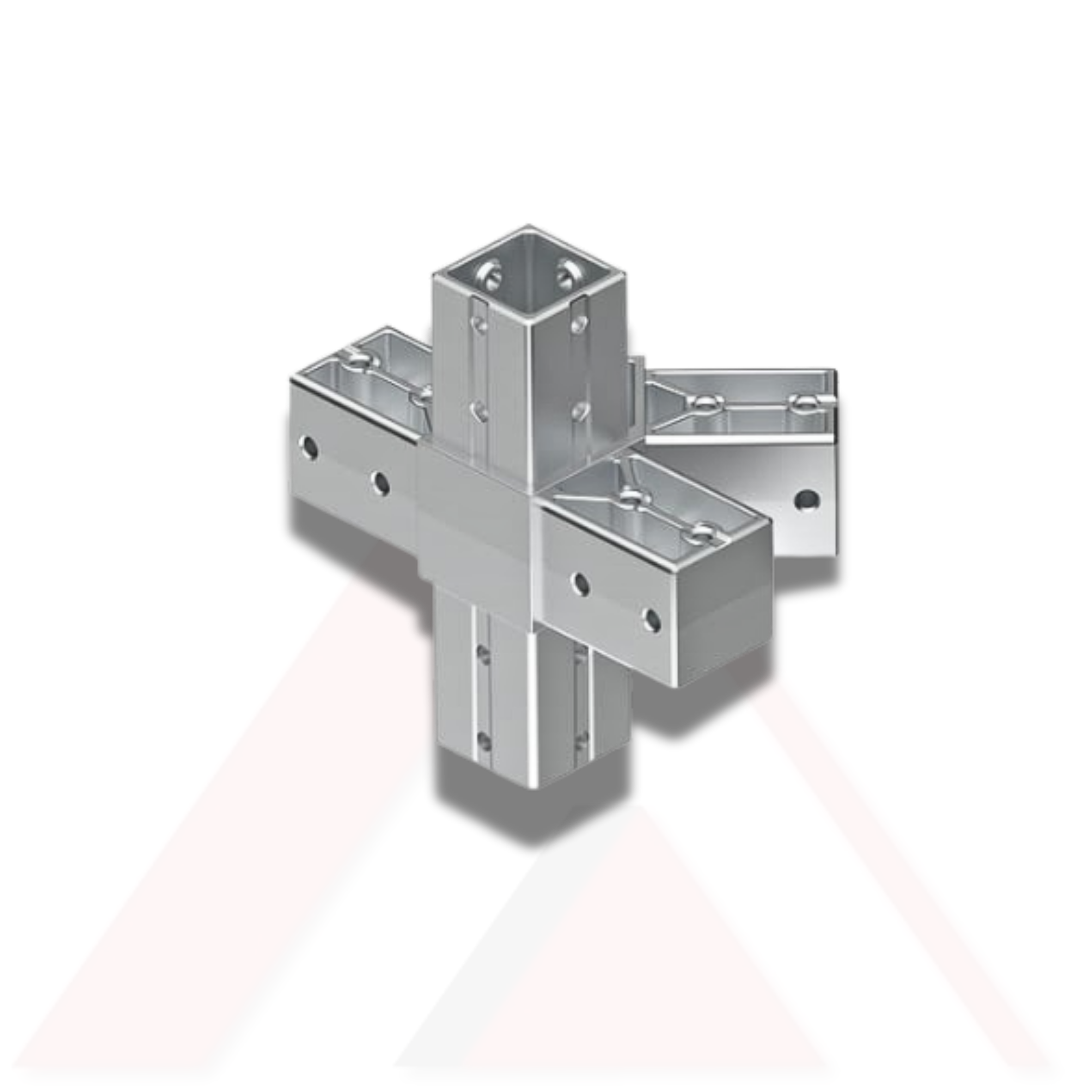 BEŞ YÖNLÜ 22,5 DERECE AÇILI ARA BAĞLANTI ALUMİNYUM DÖKÜM 