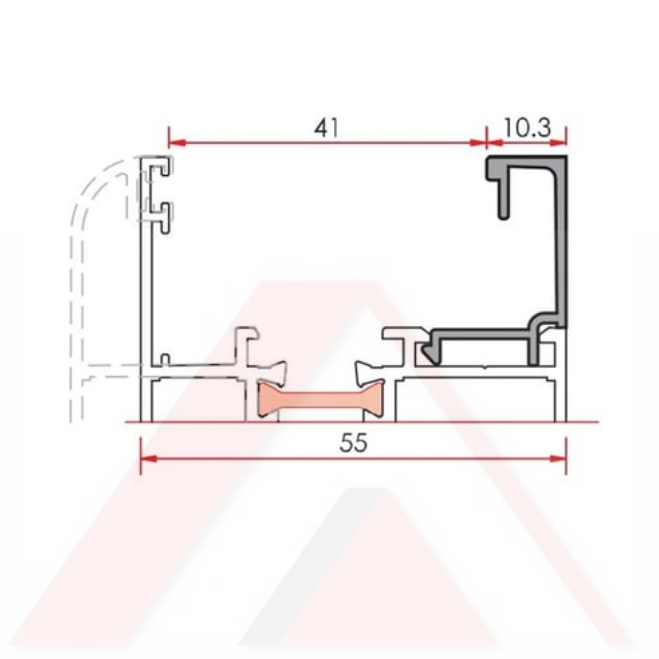 CAM ÇITASI 10,3 mm 
