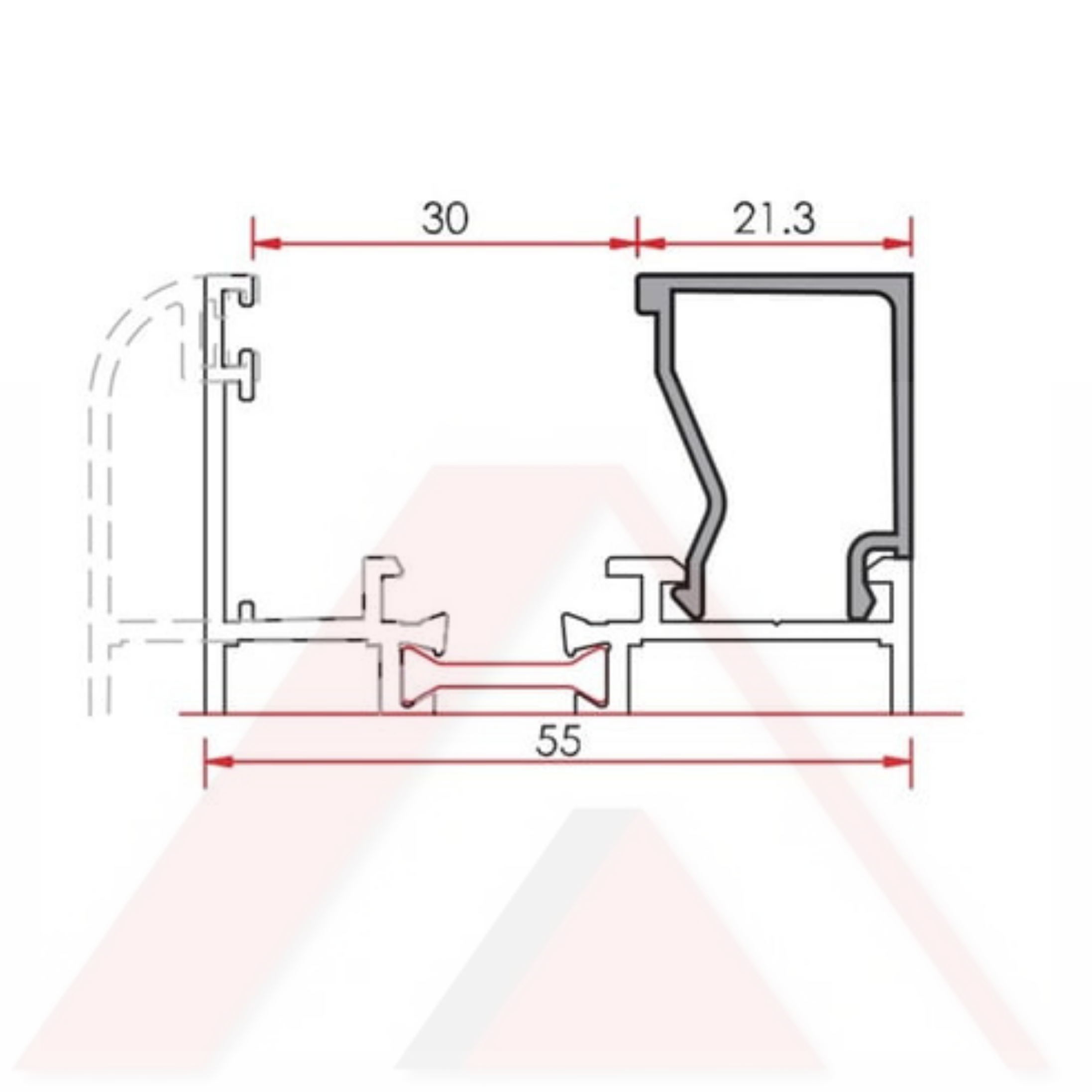 CAM ÇITASI 21,3 mm 