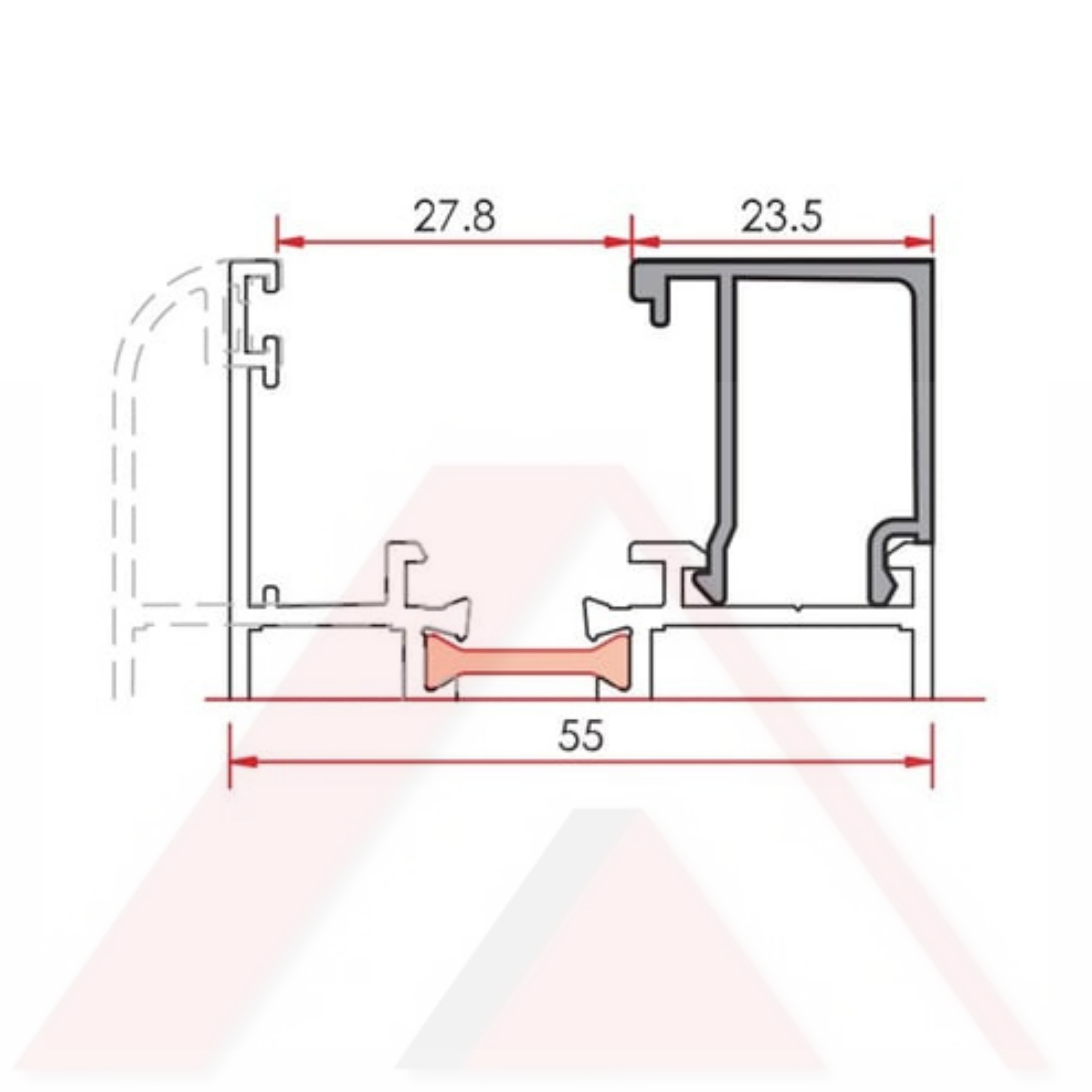 CAM ÇITASI 25,3 mm 